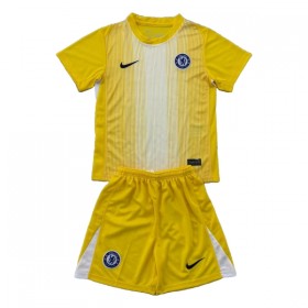 Tenue Enfant Chelsea Gardien Jaune 2025-26 (+ Short)